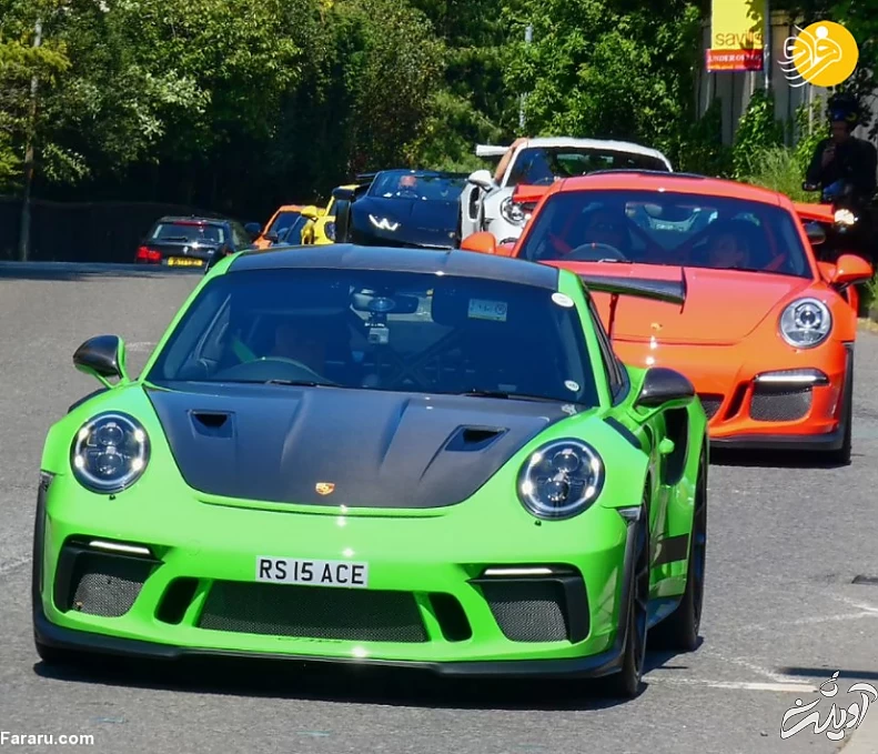 (تصاویر) دور دور بچه پولدار‌های روستا با خودرو‌های لوکس